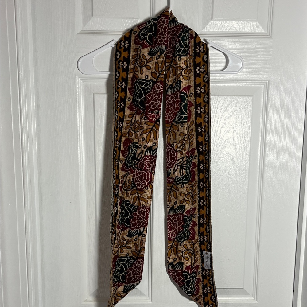 Kantha Bae patterned head scarf
